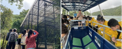 Ambassadors visited Kadoorie Farm and Botanic Garden and Hoi Ha Marine Life Centre to appreciate native wildlife and marine life